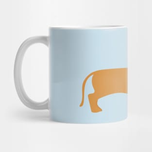 Sausage Dog Single Mug